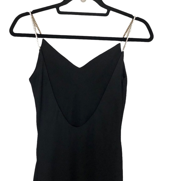 Vintage Black Maxi Dress - Picture 4 of 7